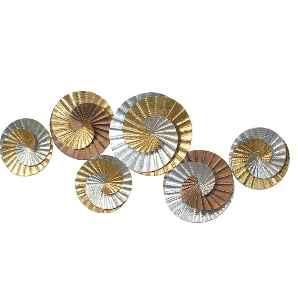 Wohnen Wand Dekoration aus Metall Kreisen - Enegal