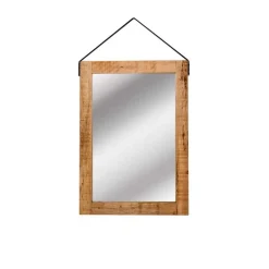 Wohnen Wand Hängespiegel mit Holzrahmen aus Mango - Nicono