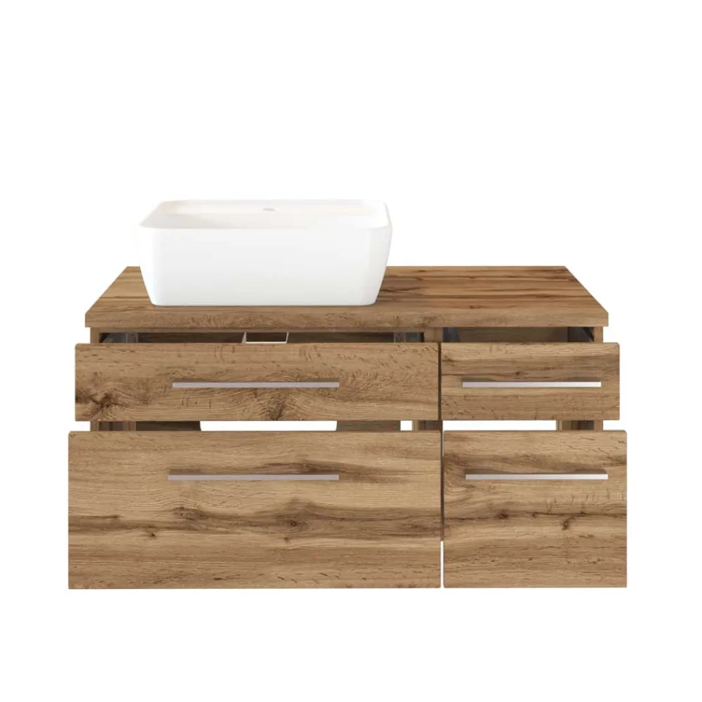 Wohnen Wand Komplett-Waschtisch mit Becken - Userina