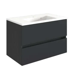 Wohnen Wand Waschplatz mit 2 Schubladen - Cathyl