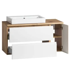 Wohnen Waschtisch|Waschbeckenunterschränke*Wand Waschtisch mit 105 cm Breite - Eight