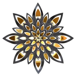 Wohnen Wandbild Seerose aus Metall - Abelles