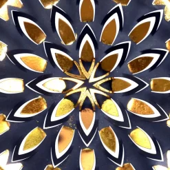 Wohnen Wandbild Seerose aus Metall - Abelles