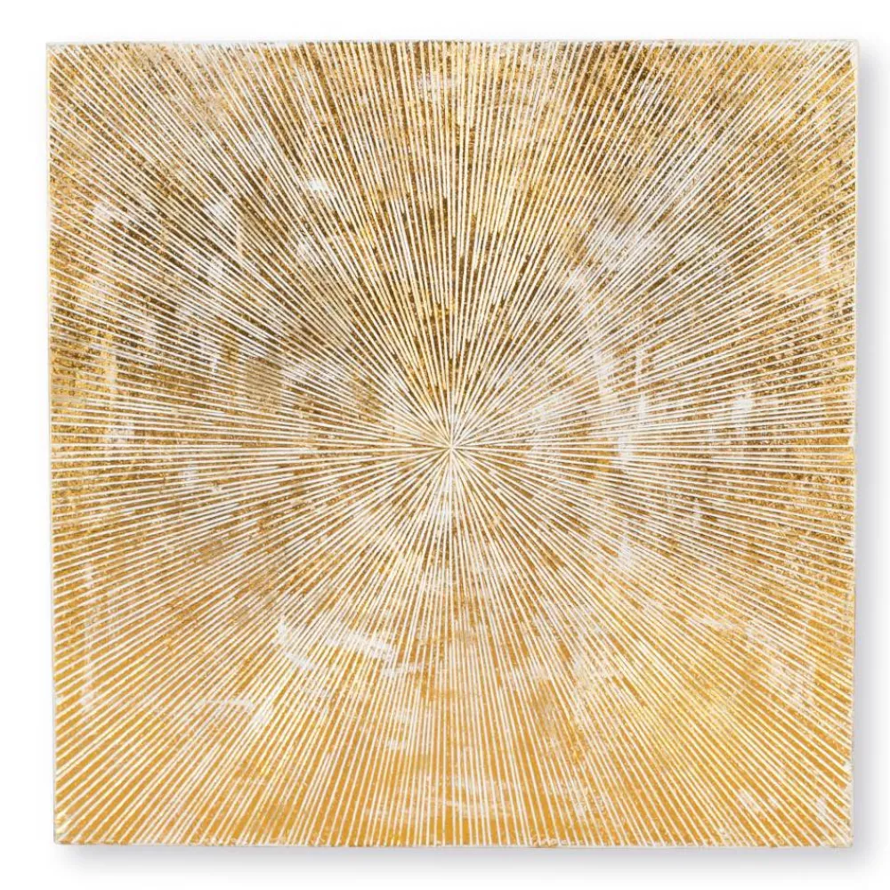 Wohnen Wandbild-Paneel in Goldfarben - Senore