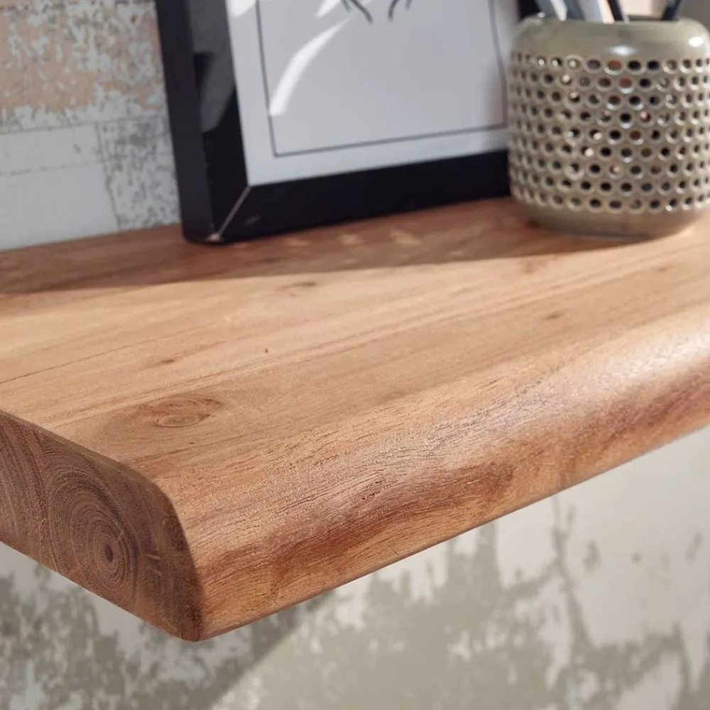 Wohnen Wandboard mit Naturkante in 6 Breiten - Elmin