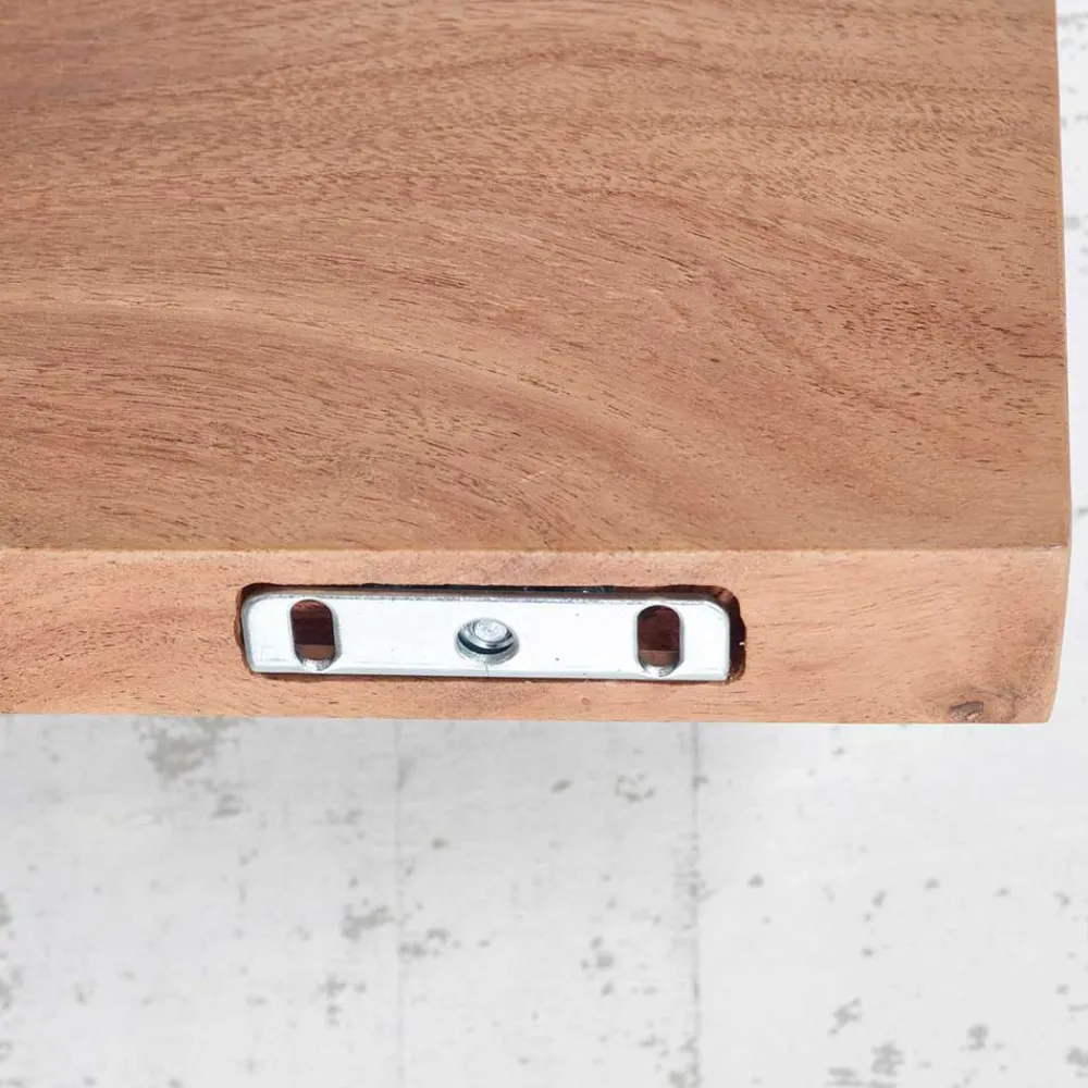 Wohnen Wandboard mit Naturkante in 6 Breiten - Elmin