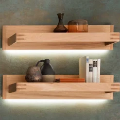 Wohnen Esszimmerregale|Regale*Wandboard Set 90 cm breit - Crupean (2er Set)