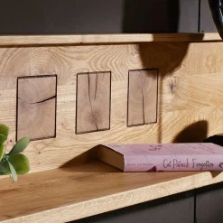 Wohnen Wohnzimmer-Regale|Esszimmerregale*Wandboard Troncon aus Wildeiche Echtholz