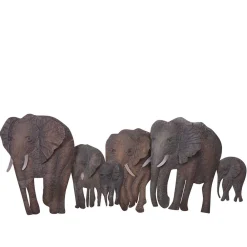 Wohnen Wandbilder|Figuren Und Skulpturen*Wanddekoration Ebikon mit Elefanten