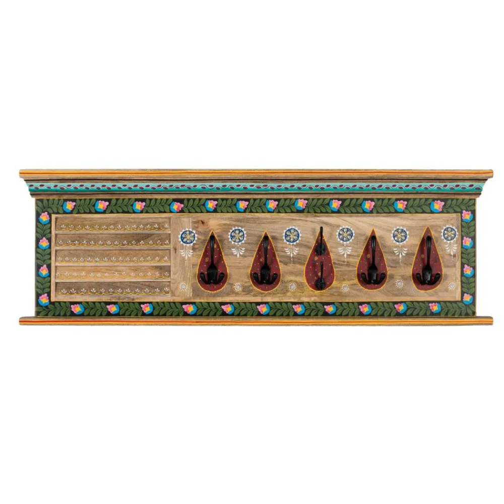 Wohnen Wandgarderobe handbemalt - Vareza