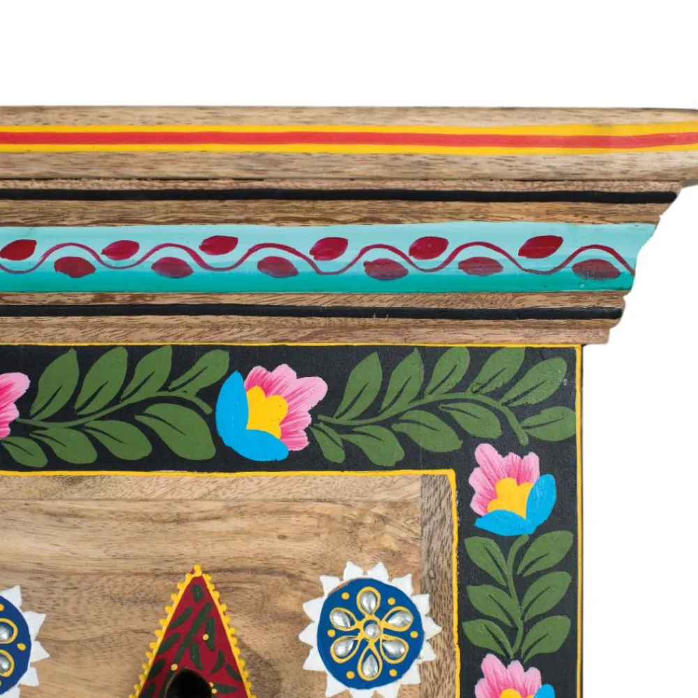Wohnen Wandgarderobe handbemalt - Vareza