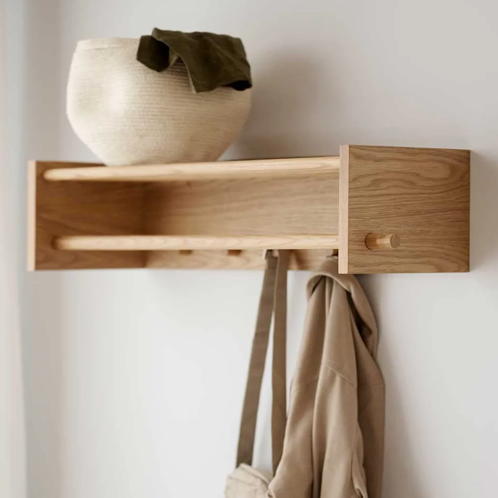 Wohnen Skandinavische Möbel*Wandgarderobe im modernen Scandi Chic - Pastranac