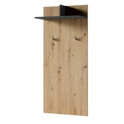 Wohnen Wandgarderobe in Wildeiche Optik - Noele