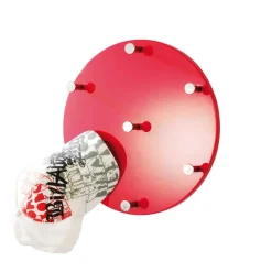 Wohnen Bürogarderoben|Garderoben*Wandgarderobe Madita in Rot Hochglanz