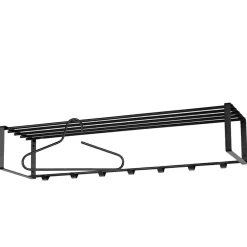 Wohnen Bürogarderoben|Garderoben*Wandgarderobe mit 7 Kleiderhaken & Hutablage - Satroni