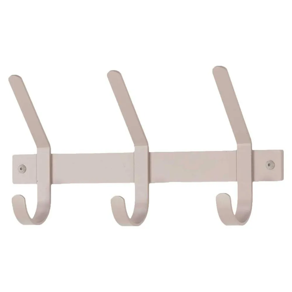 Wohnen Wandgarderobe mit drei Doppelhaken - Contrage