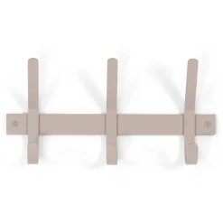 Wohnen Wandgarderobe mit drei Doppelhaken - Contrage