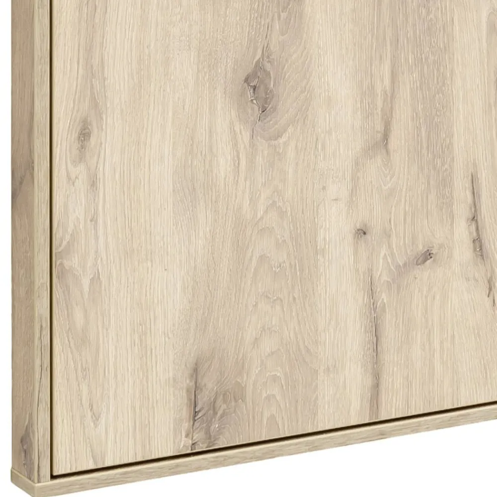 Wohnen Bürogarderoben*Wandgarderobe mit Spiegel in Wildeiche Optik - Vapposia