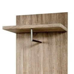 Wohnen Wandgarderoben Paneel Uzyna in Eiche Trüffel Dekor