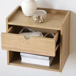 Wohnen Wandkonsole mit Schublade und Fach - Pastranac