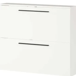 Wohnen Schuhschränke*Wandmontage Schuhschrank in Weiß - Zyana