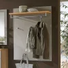 Wohnen Wandpaneel Garderobe Diecca in Taupe
