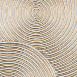 Wohnen Wandbilder*Wandpaneel Wandbild mit Kreis Strukturen - Hankina