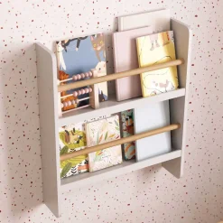 Wohnen Kinderregale*Wandregal für Bücher - Titelpräsentation - Vellindro