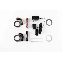 Wohnen Wandregal in Weiß und Schwarzgrau - Loazin