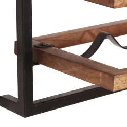 Wohnen Esszimmerschränke*Wandregal Kombination mit Flaschenablagen - Filurina (fünfteilig)