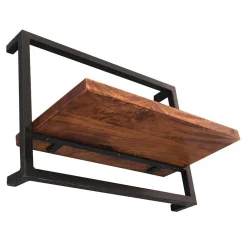 Wohnen Esszimmerschränke*Wandregal Kombination mit Flaschenablagen - Filurina (fünfteilig)