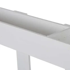 Wohnen Wandregal Paletten Design in Weiß - Rivaso