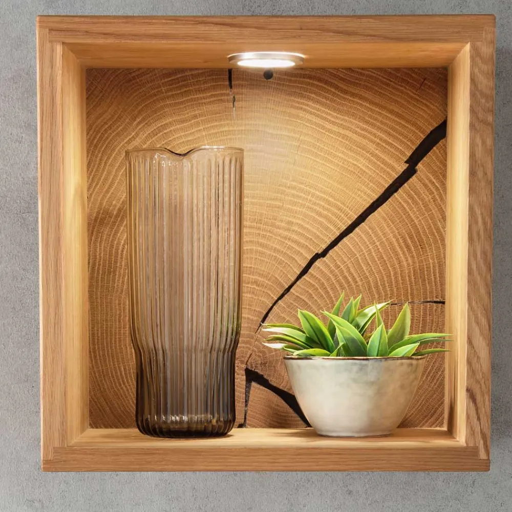 Wohnen Wandregal 34x34x20 cm mit Rückwand - Acapella