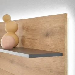 Wohnen Wandregal-Paneel und TV-Lowboard Set - Colomania (zweiteilig)