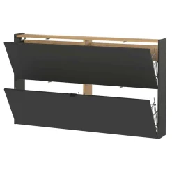 Wohnen Schuhschränke*Wand-Schuhkommode mit zwei Klappen - Sidgarus