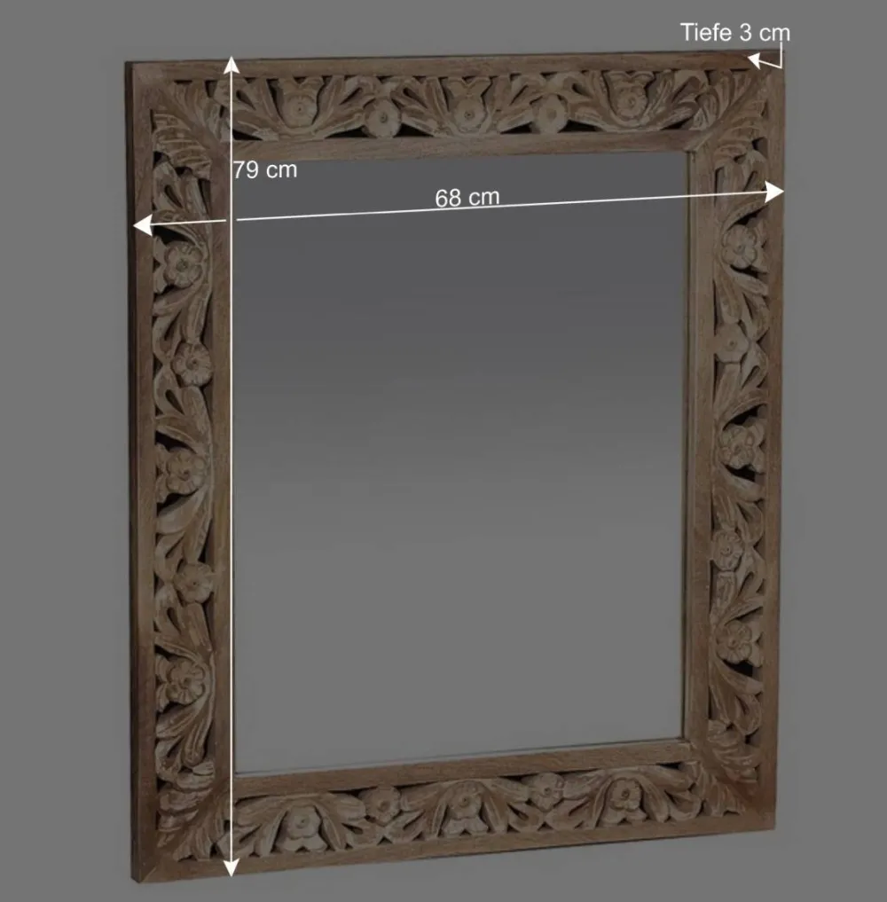 Wohnen Orientalische Möbel|Spiegel*Wandspiegel im Landhaus Vintage Look - Runiasa