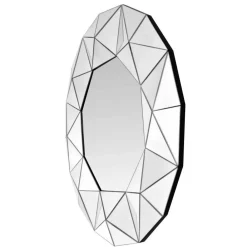 Wohnen Wandspiegel im Polygon Design - Pragoni