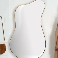 Wohnen Retro Möbel|Spiegel*Wandspiegel in organischer Formgebung - Curedo