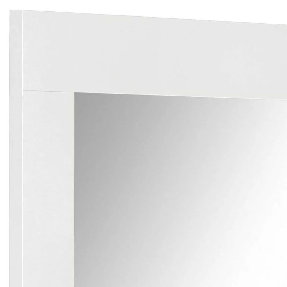 Wohnen Spiegel|Flurspiegel*Wandspiegel in Weiß mit Ablage - Gorgona