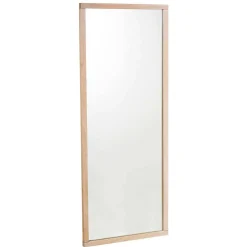 Wohnen Spiegel|Flurspiegel*Wandspiegel in White Wash Holzoptik - Vaxos