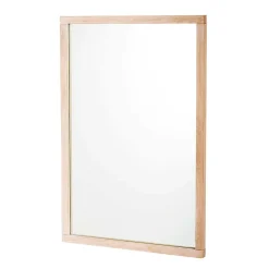 Wohnen Spiegel|Flurspiegel*Wandspiegel in White Wash Holzoptik - Vaxos