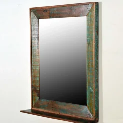 Wohnen Shabby Chic Möbel|Spiegel*Wandspiegel Jamaica in Bunt lackiert