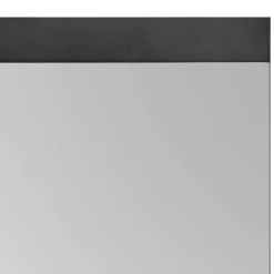 Wohnen Wandspiegel mit Ablage in Dunkelgrau - Timuras