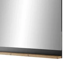 Wohnen Wandspiegel mit Ablage 92x71x10 cm - Ebrican