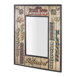 Wohnen Wandspiegel Sambia im Retro Design