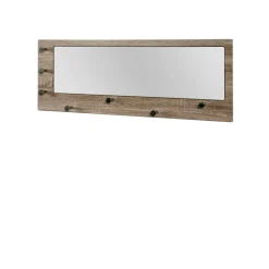 Wohnen Bürogarderoben*Wandspiegel Uzyna mit Haken