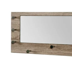 Wohnen Bürogarderoben*Wandspiegel Uzyna mit Haken