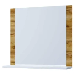 Wohnen Badezimmer Komplett*Wand-Waschtisch & Spiegel Set - Cabarete (zweiteilig)