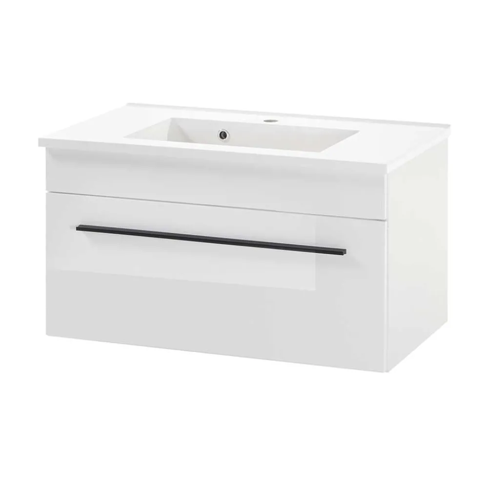 Wohnen Wand-Waschtisch mit Klappe - Ingmesan