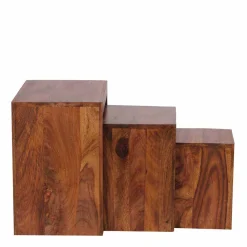 Wohnen Wangen Dreisatztisch Hoslo ineinander schiebbar (dreiteilig)